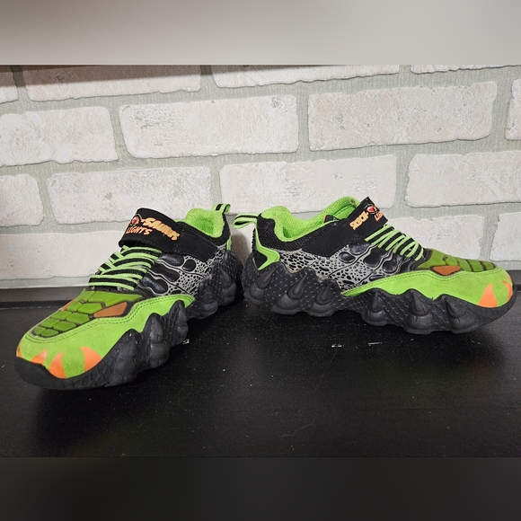 Sketchers Skechosaurus Light Up Running Shoes- Boys - Picture 4 of 10